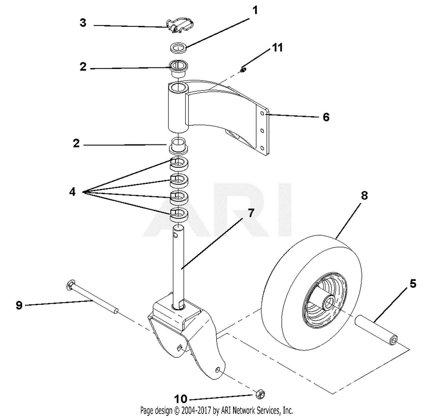 strut parts diagram