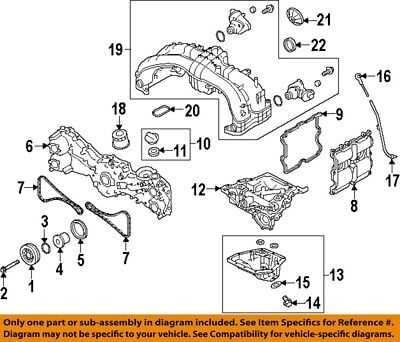 subaru engine parts diagram