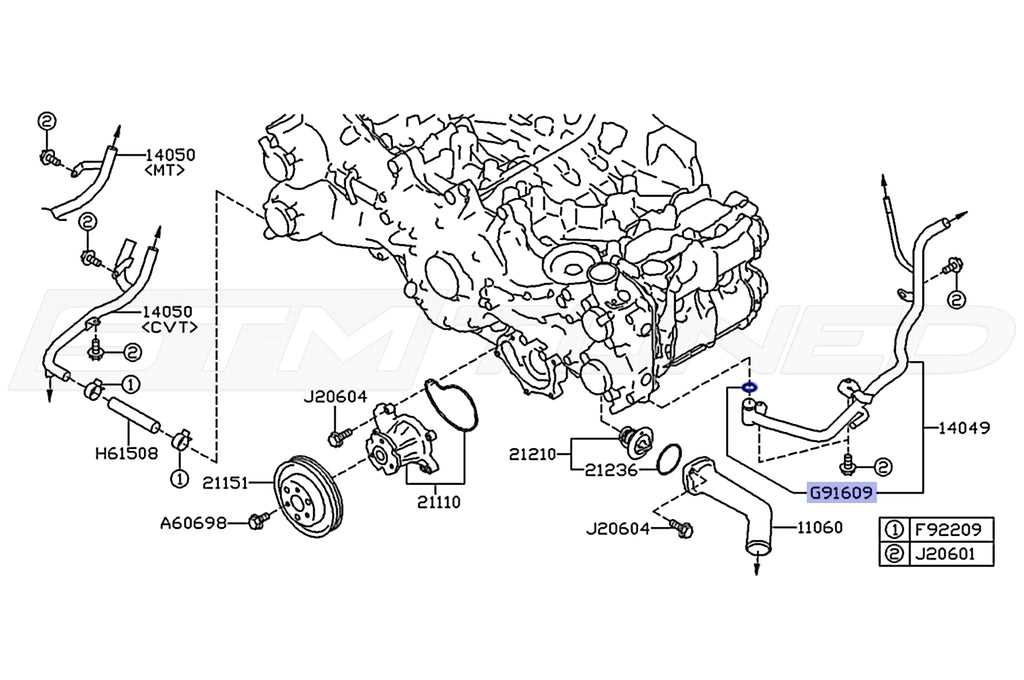 subaru oem parts diagram