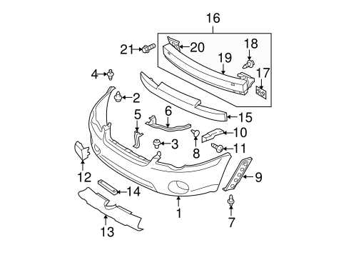 subaru outback body parts diagram