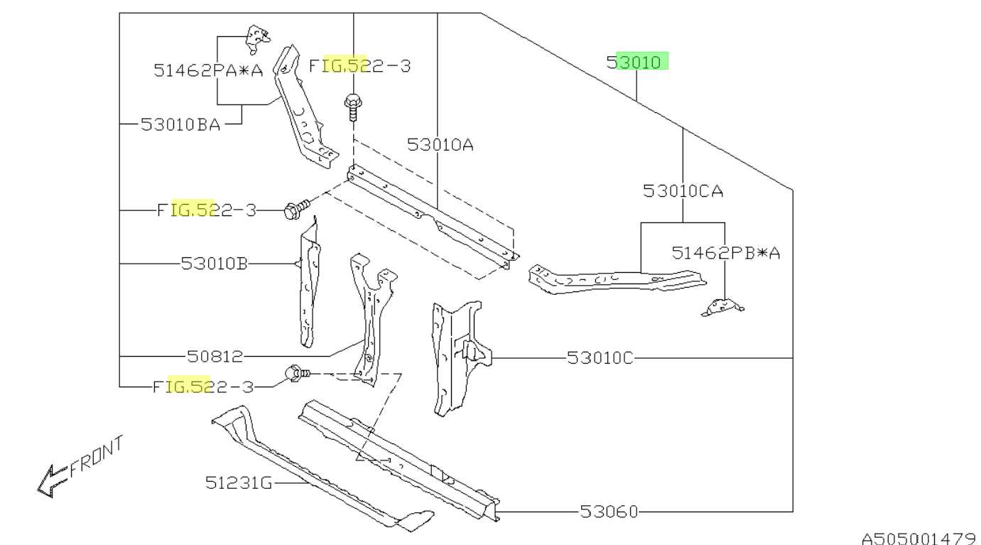 subaru wrx parts diagram