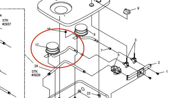 suburban oven parts diagram