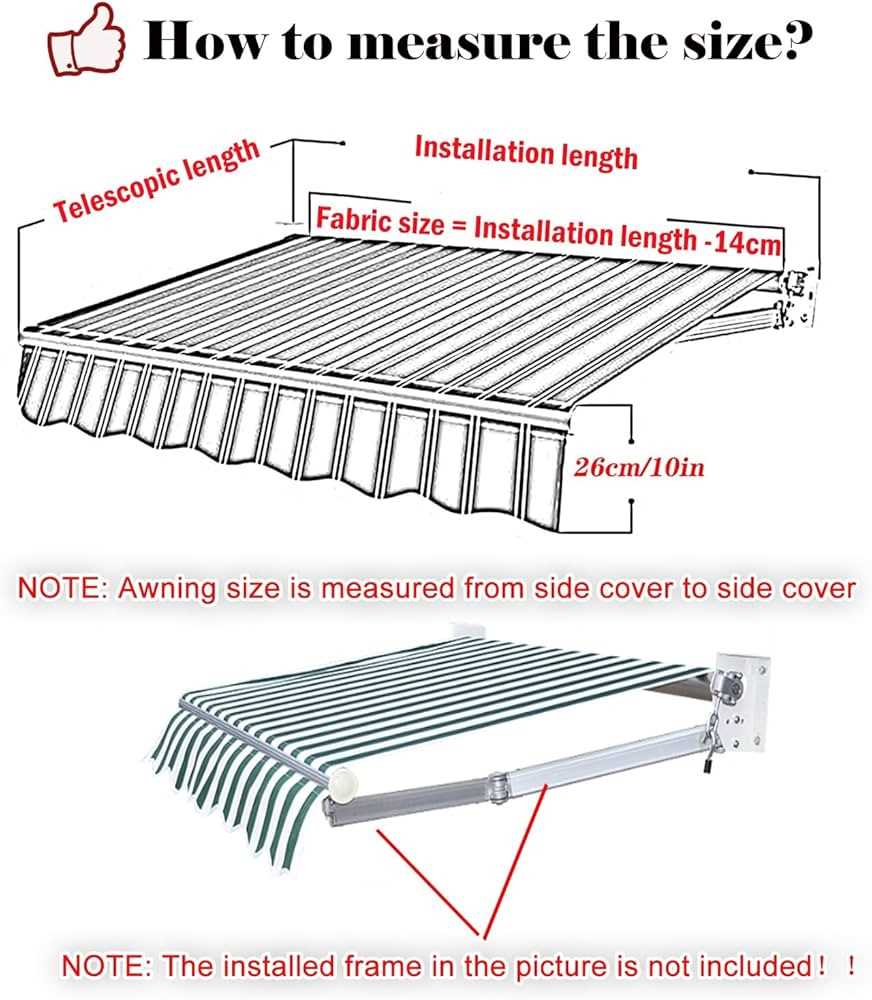 sunsetter awning parts diagram