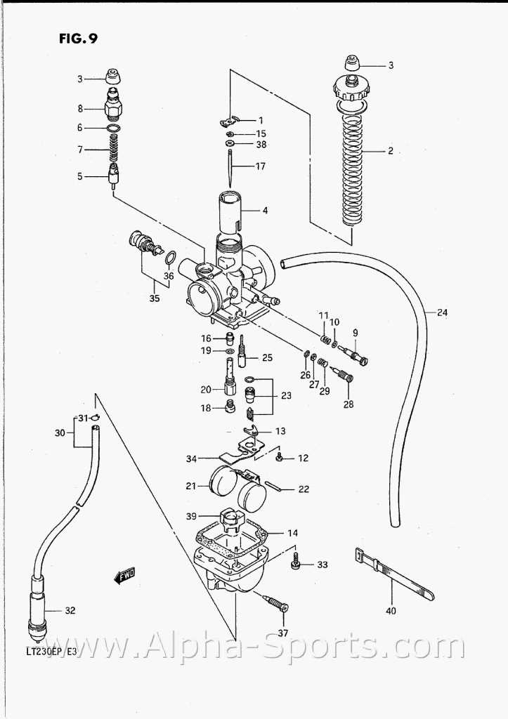 suzuki atv parts diagram