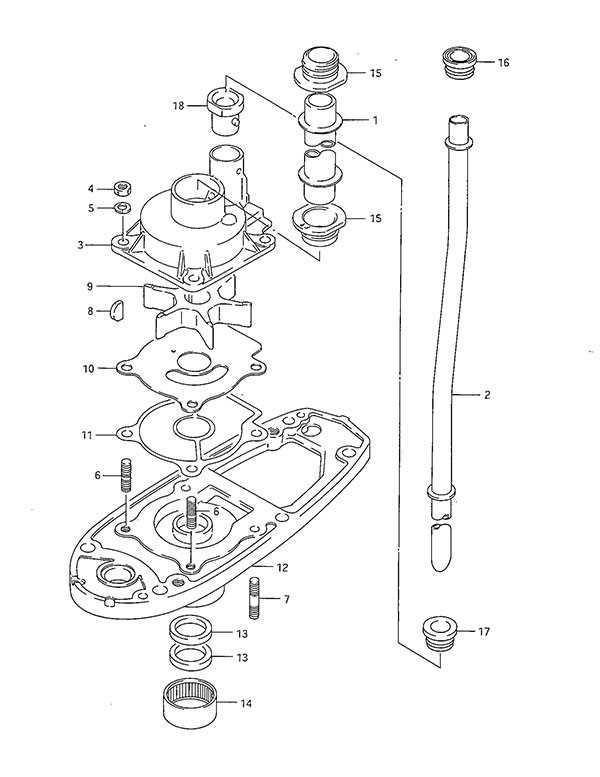 suzuki dt15 parts diagram