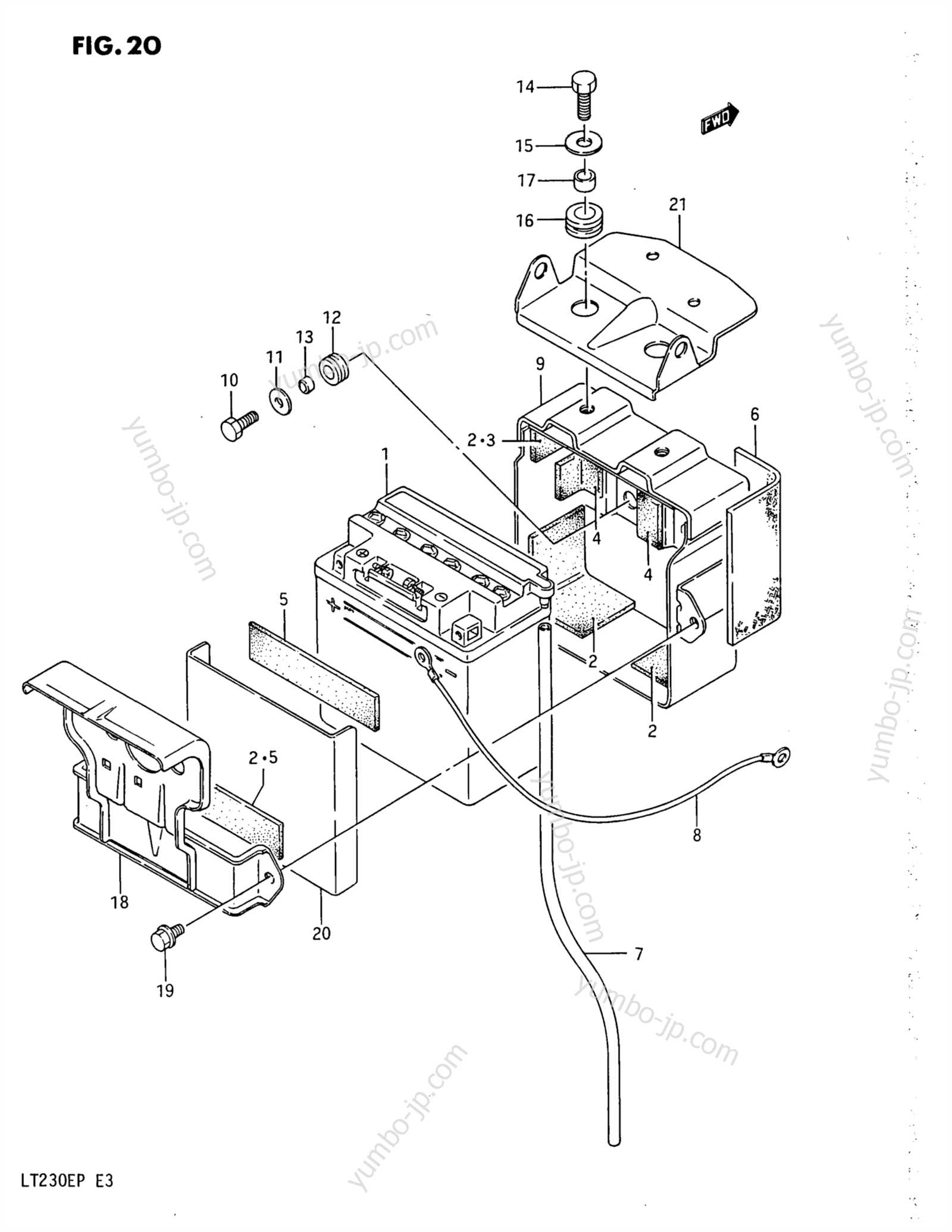 suzuki lt230 parts diagram