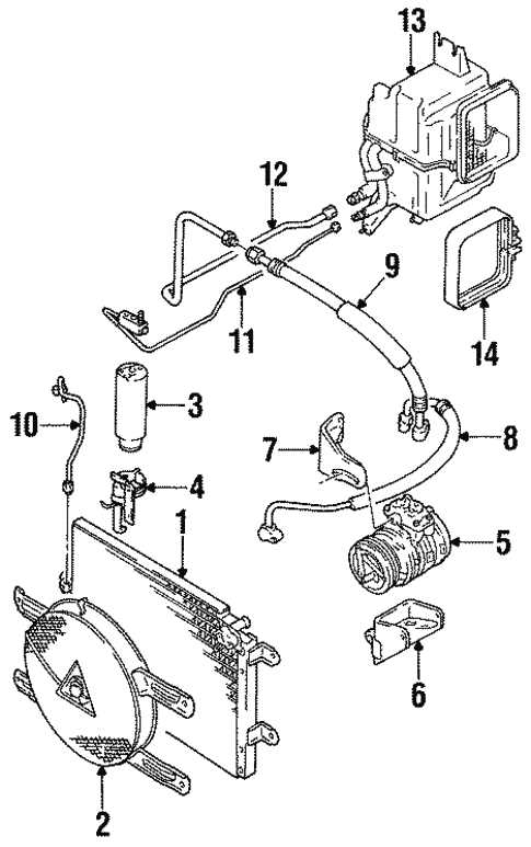 suzuki sidekick parts diagram