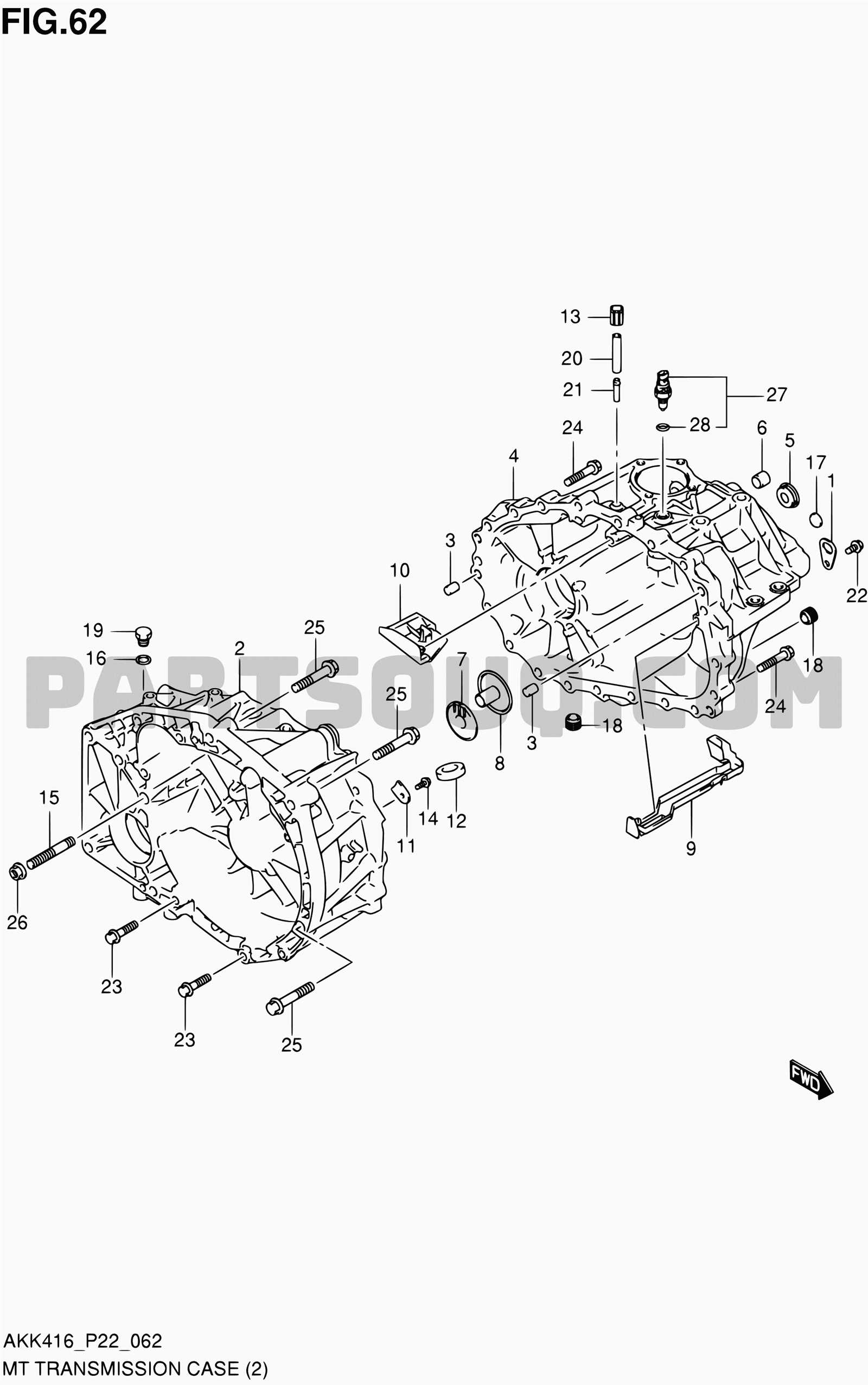 suzuki sx4 parts diagram