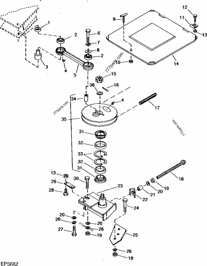 swather parts diagram