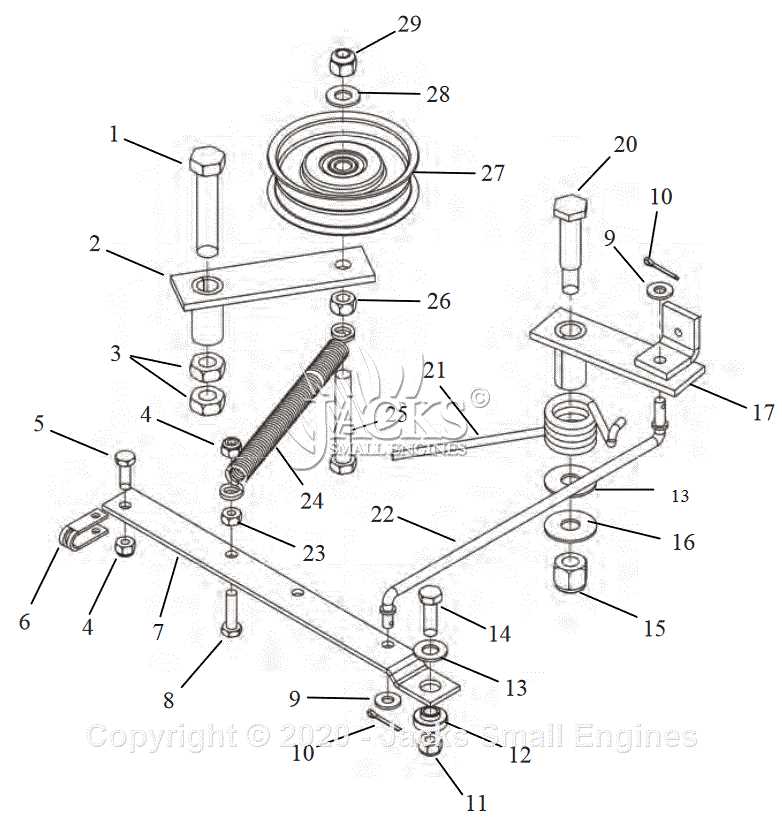 swisher mower parts diagram