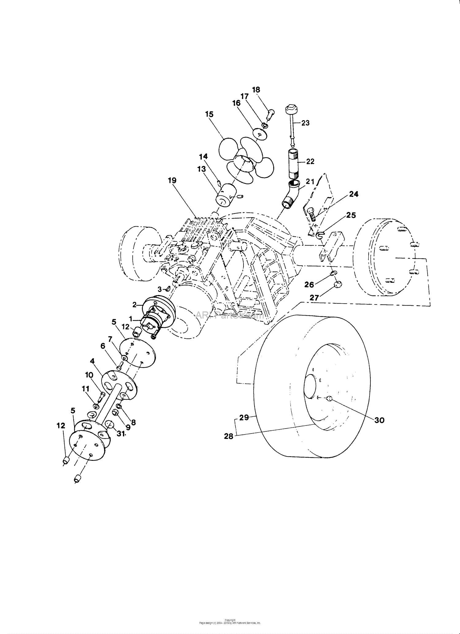 t18 transmission parts diagram