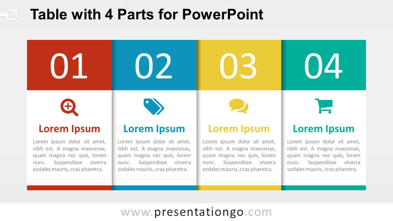 table parts diagram