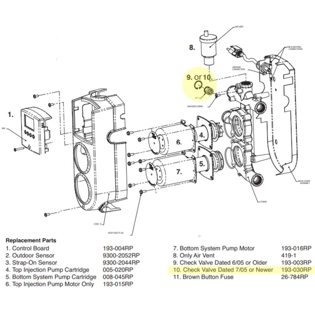 taco pump parts diagram