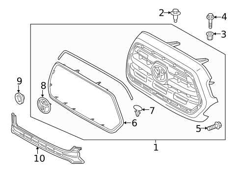 tacoma parts diagram