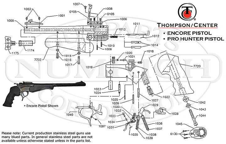 tc encore parts diagram