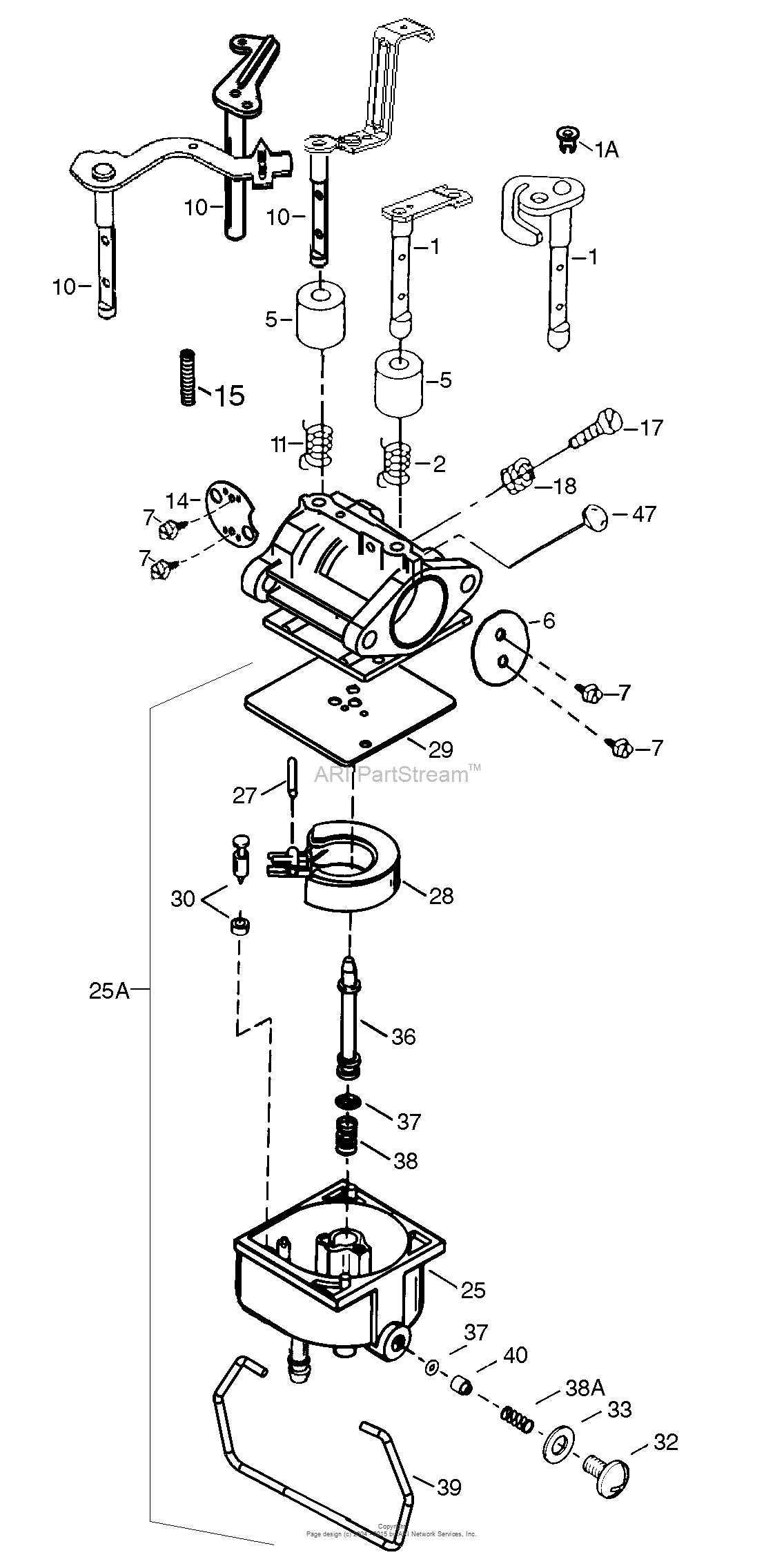 tecumseh 10 hp parts diagram