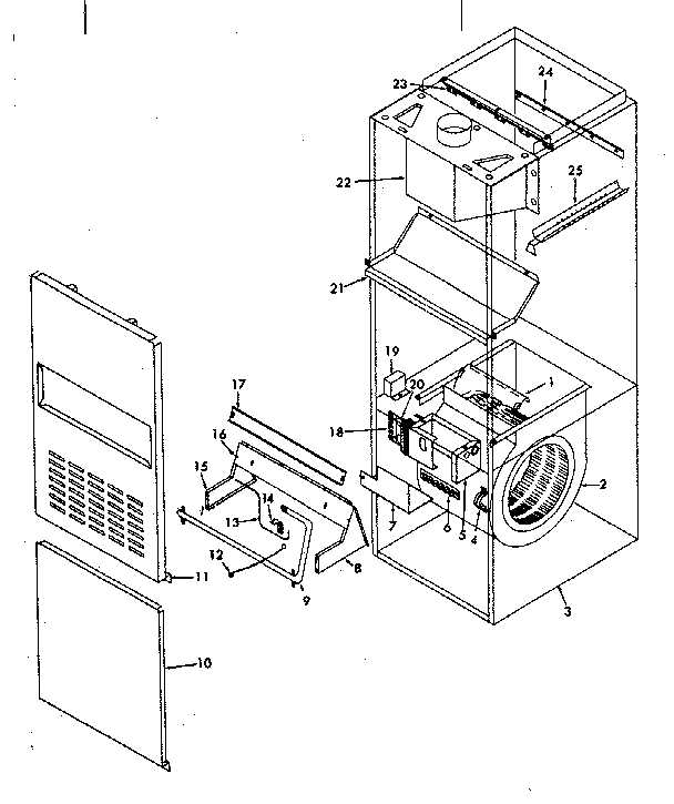 tempstar furnace parts diagram