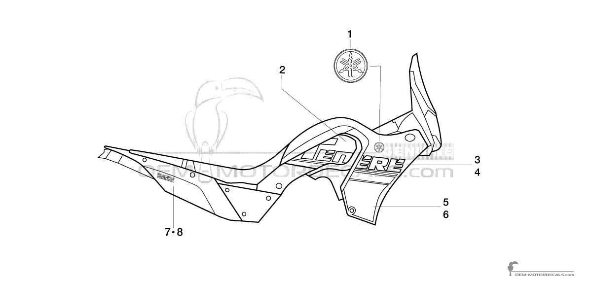 tenere 700 parts diagram