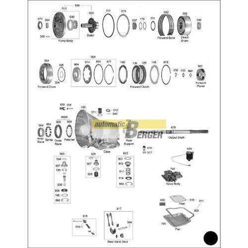 th350 parts diagram