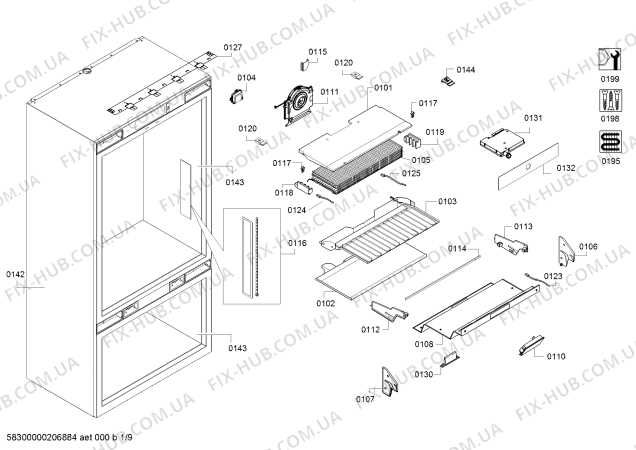 thermador parts diagram