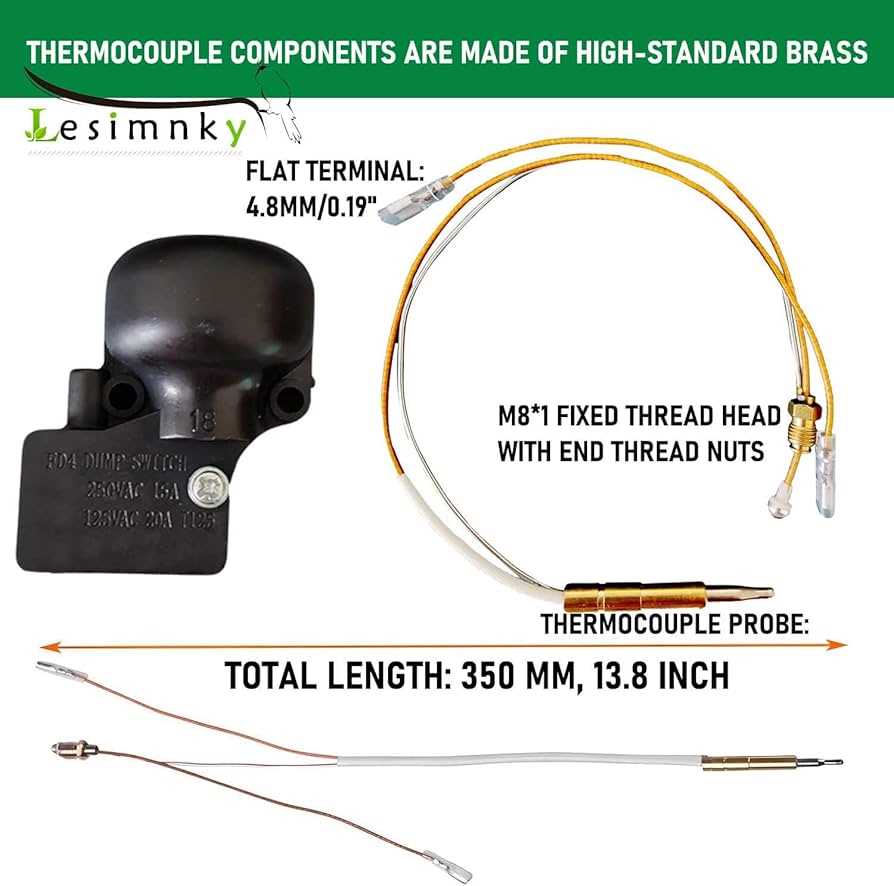 thermocouple parts diagram