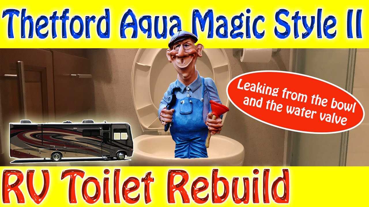 thetford aqua magic rv toilet parts diagram