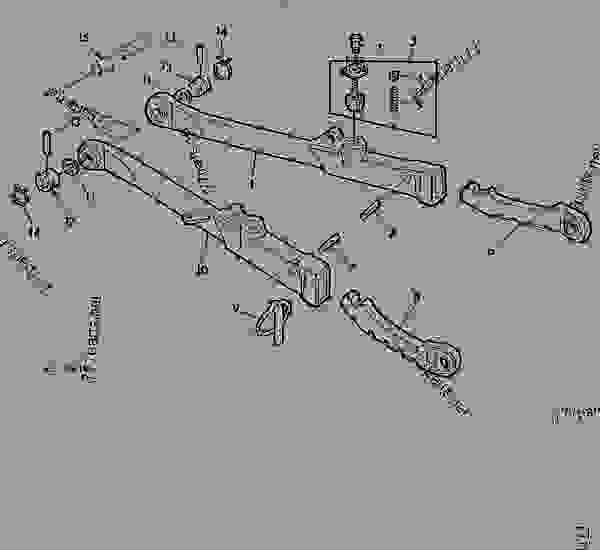 three point hitch parts diagram