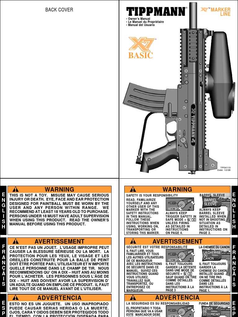 tippmann x7 parts diagram