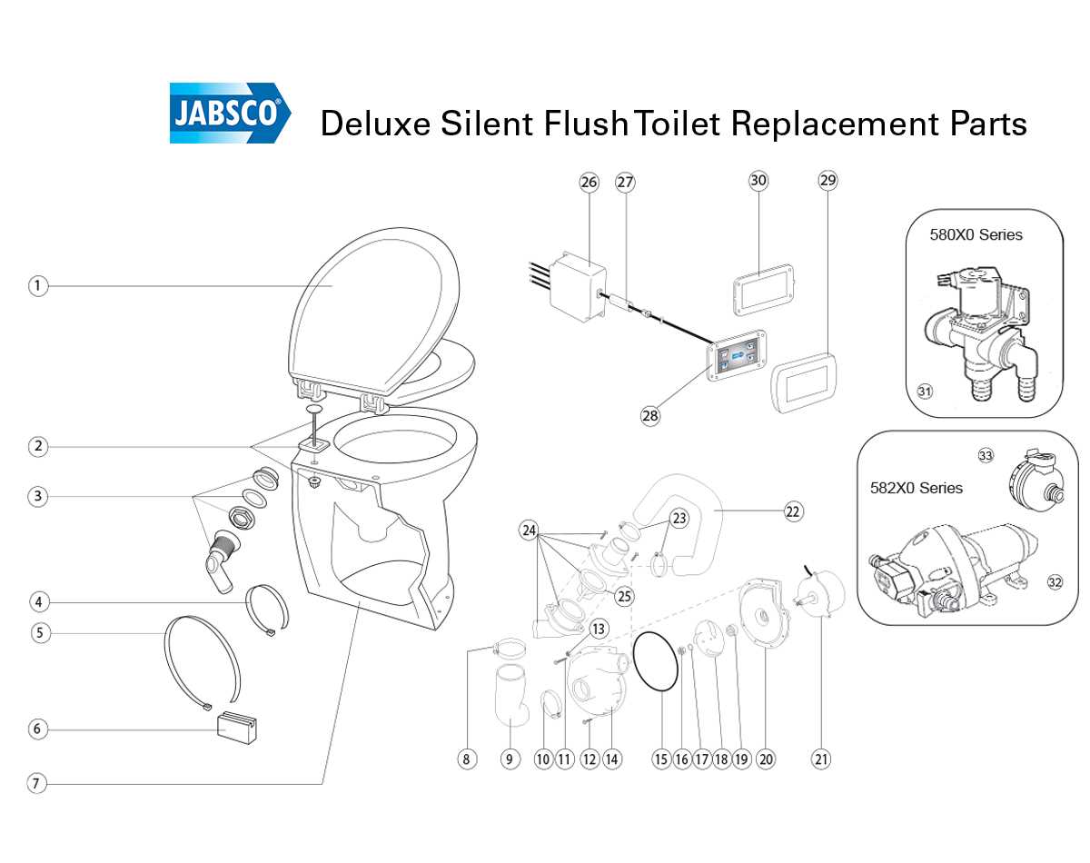 toilet flush parts diagram