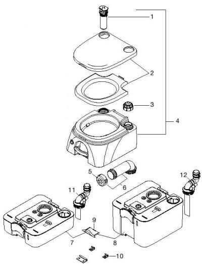 toilet tank parts diagram