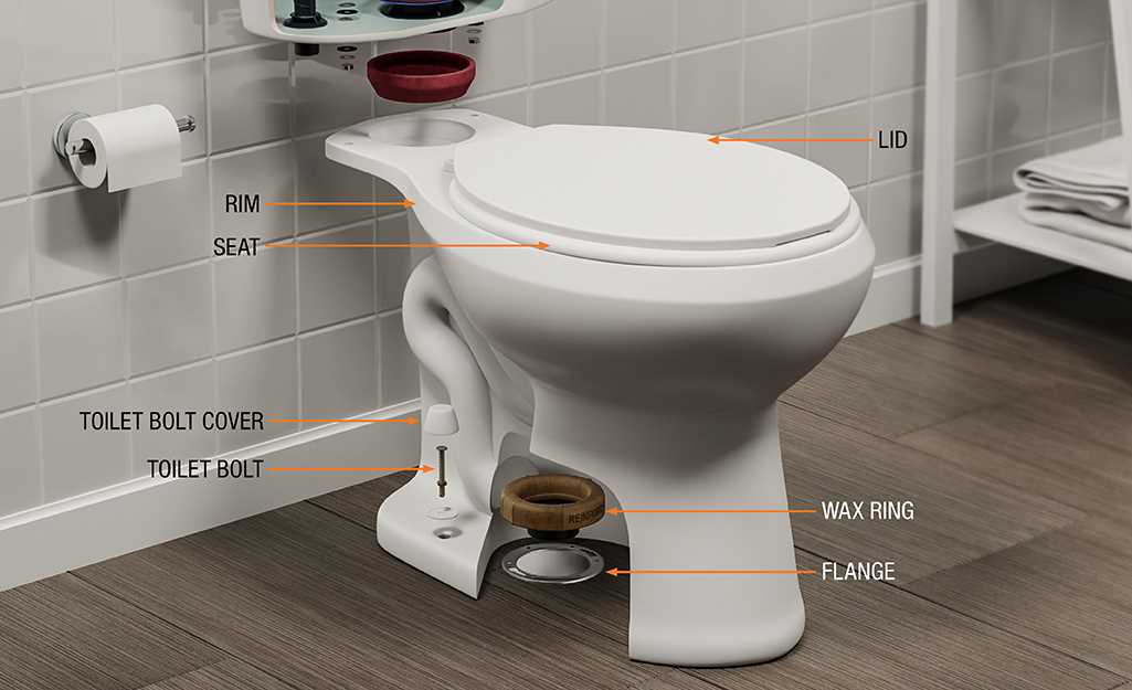 toilet tank parts diagram