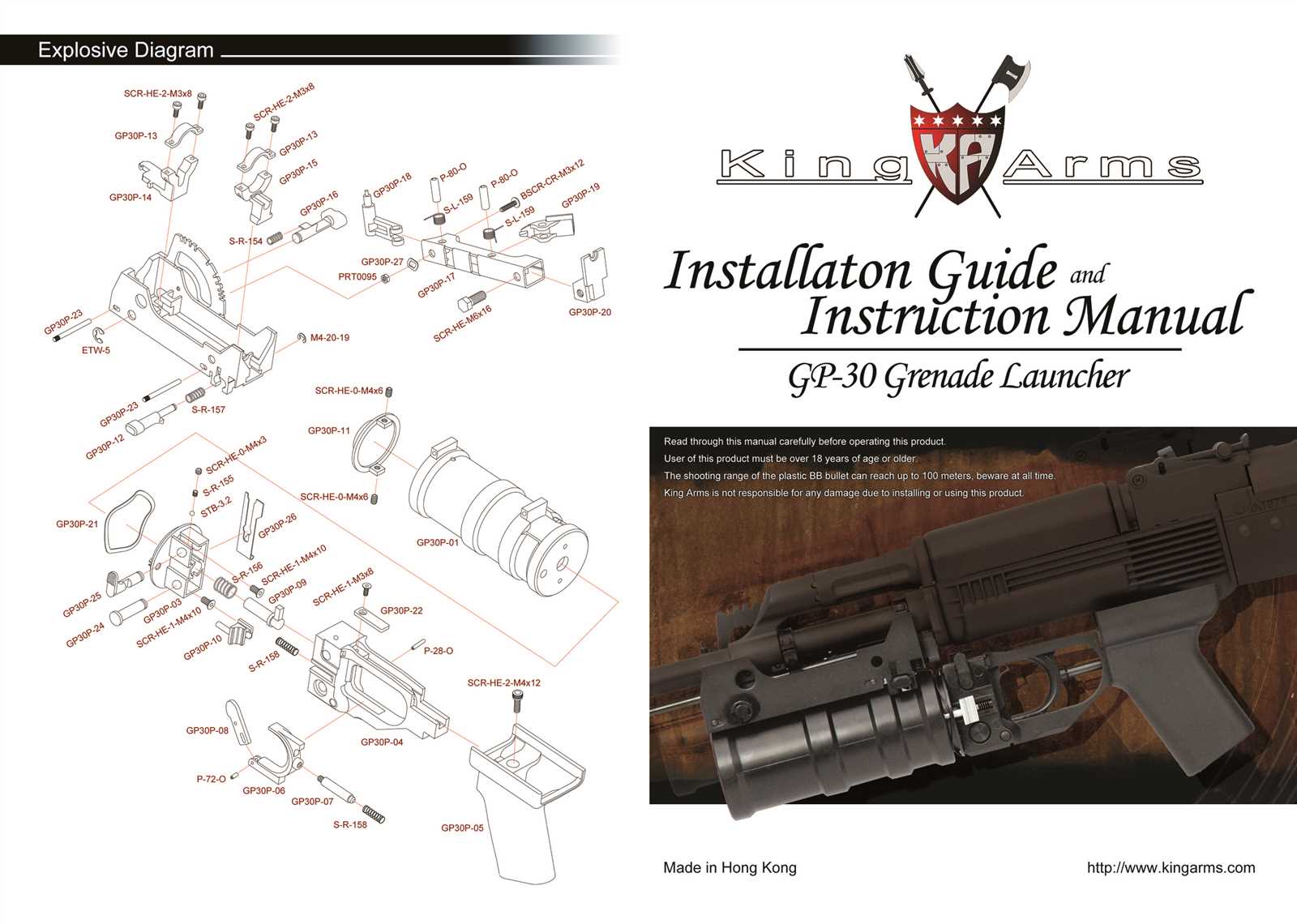 tommy gun parts diagram