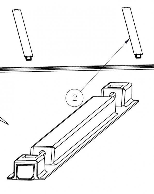 tonneau cover parts diagram