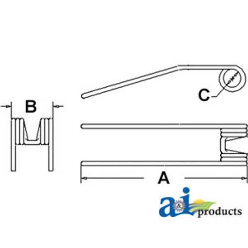 tonutti hay tedder parts diagram