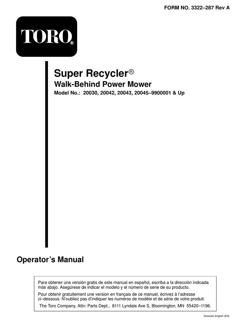 toro 20372 parts diagram