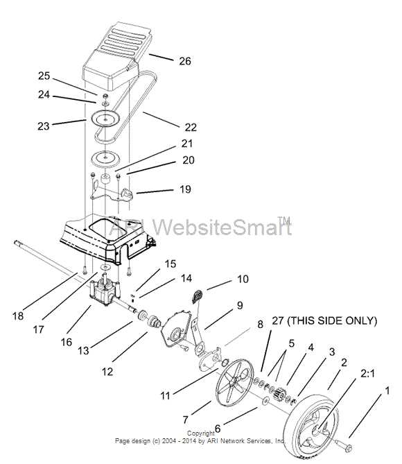 toro 22 recycler parts diagram