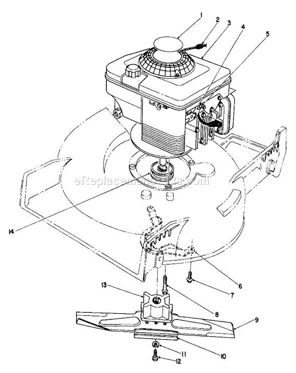 toro self propelled lawn mower parts diagram