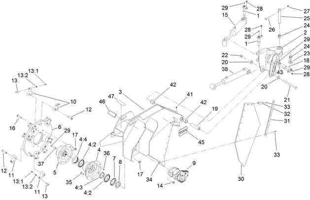 toro sgr 13 parts diagram