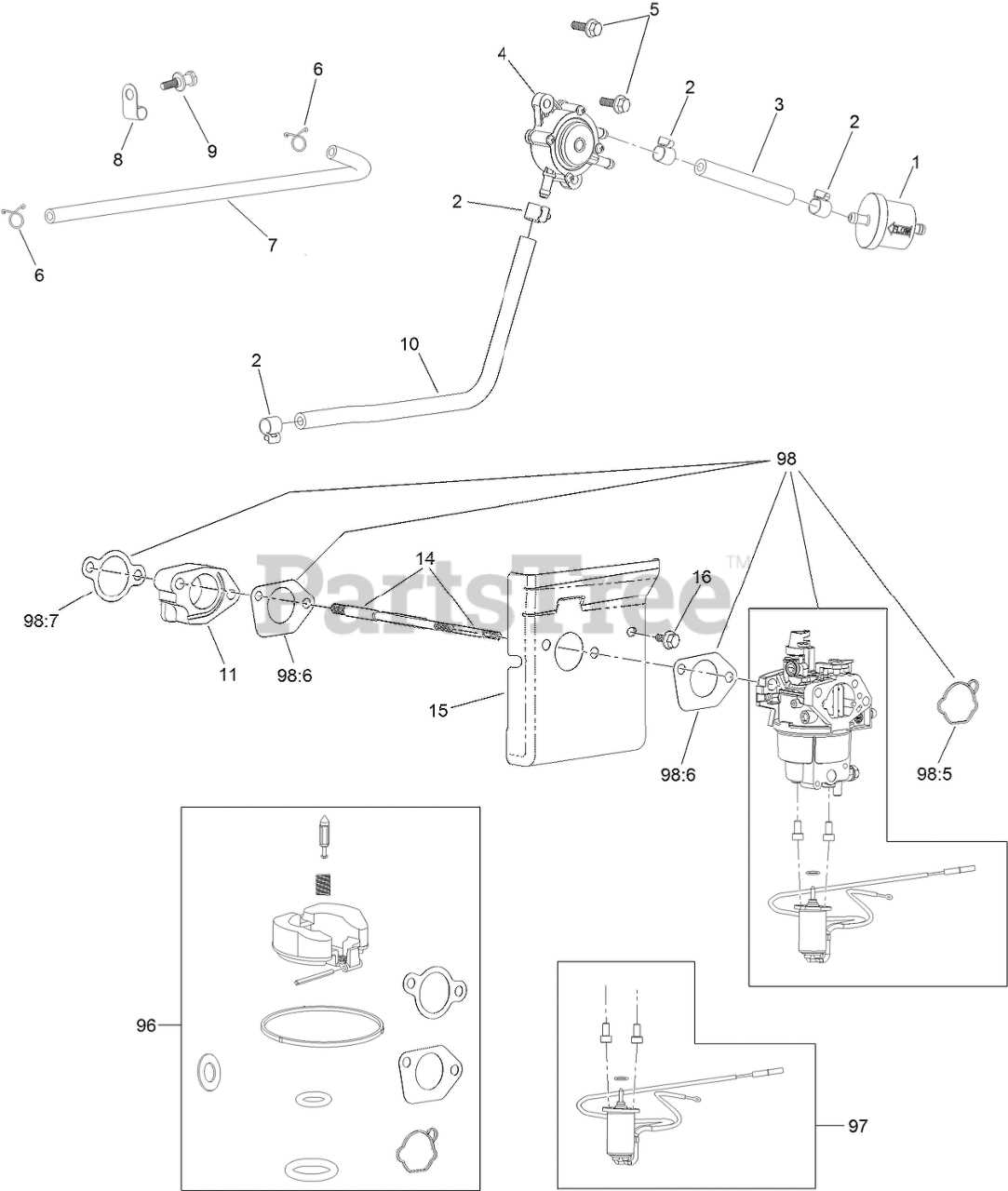 toro timecutter ss4200 parts diagram