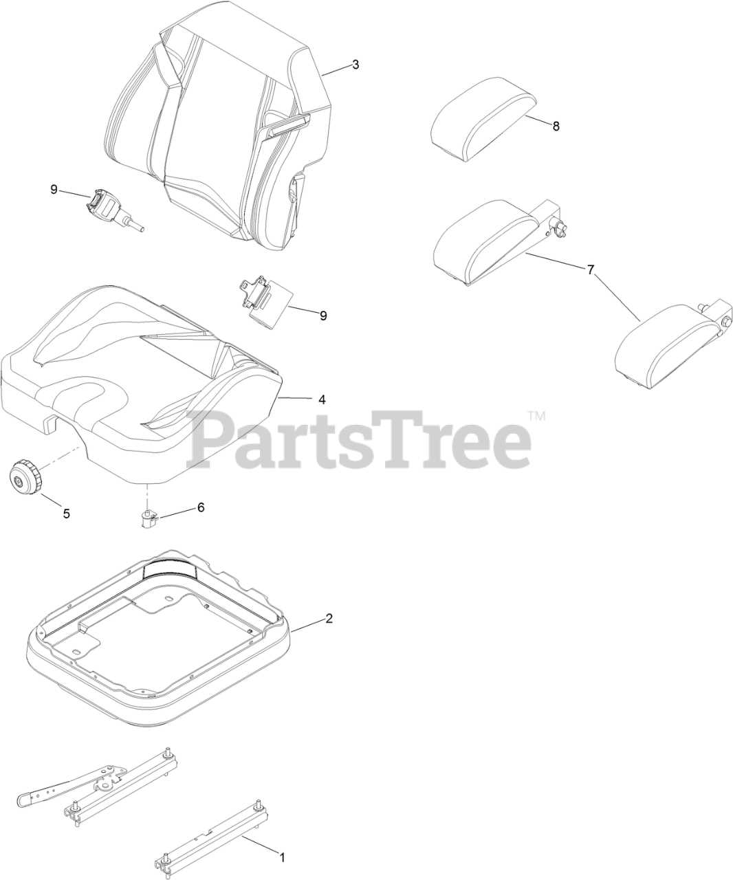 toro z master parts diagram