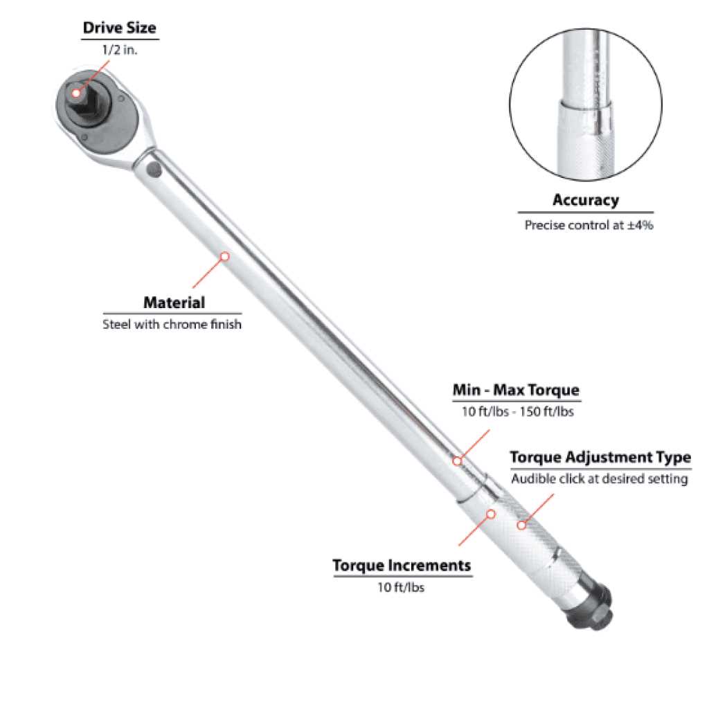 torque wrench parts diagram