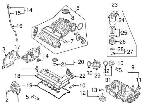 touareg parts diagram