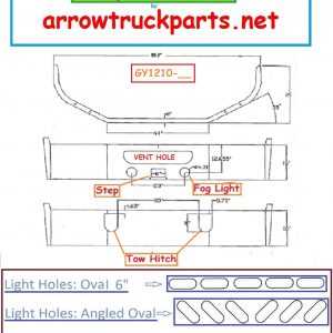 tow truck parts diagram