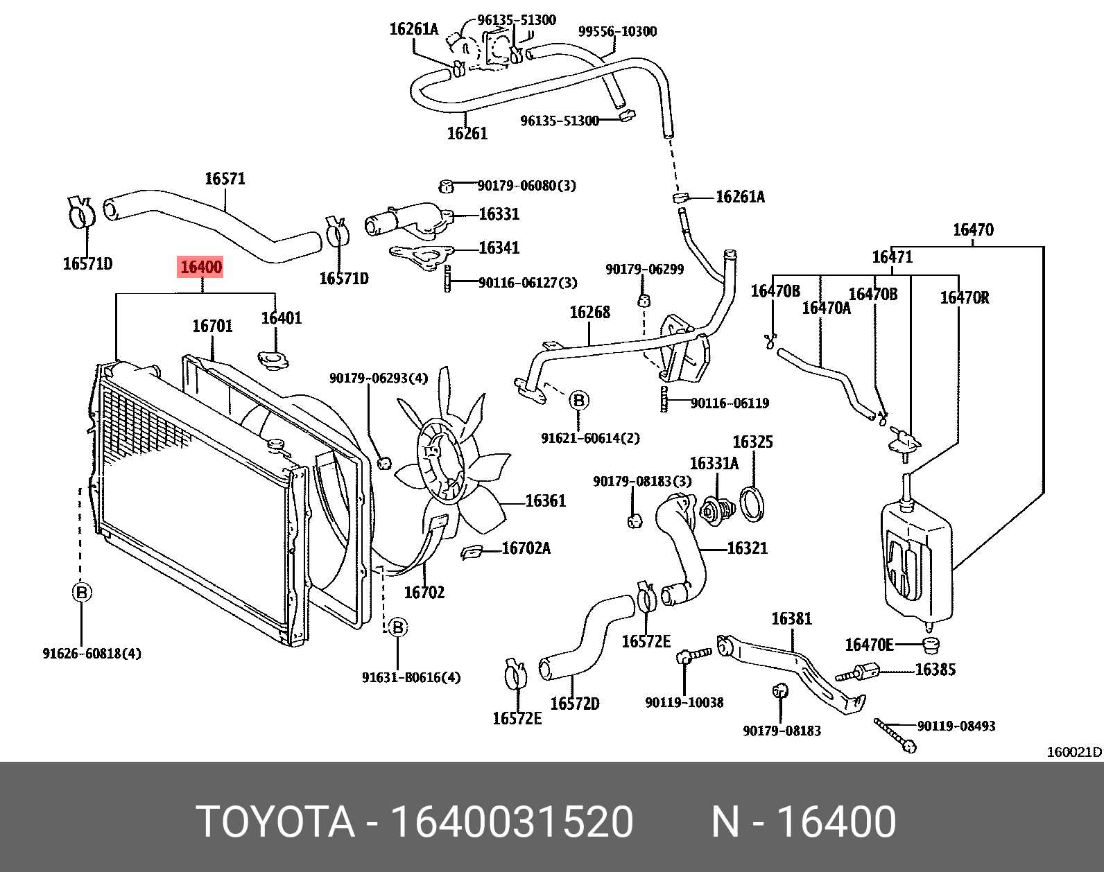 toyota avalon parts diagram