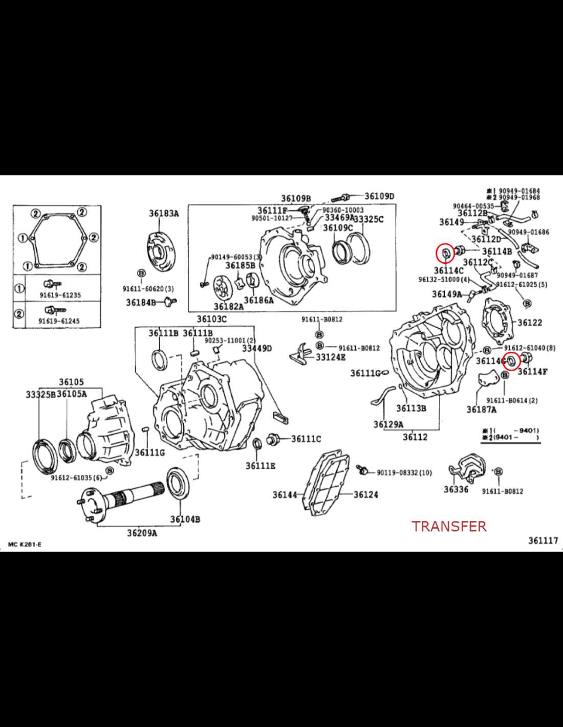 toyota land cruiser parts diagram