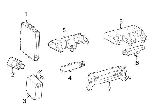 toyota sienna 2011 parts diagram