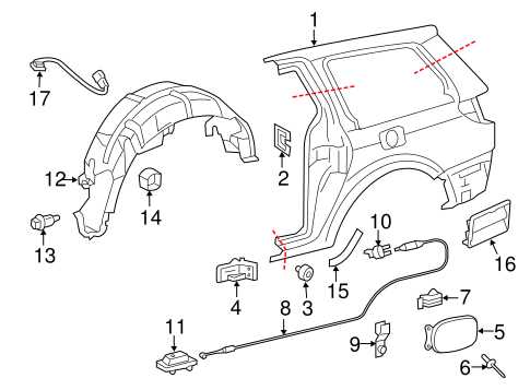 toyota sienna 2011 parts diagram