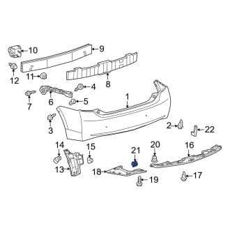 toyota sienna parts diagram