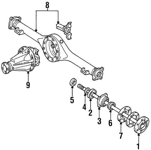 toyota t100 parts diagram