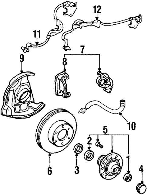 toyota t100 parts diagram